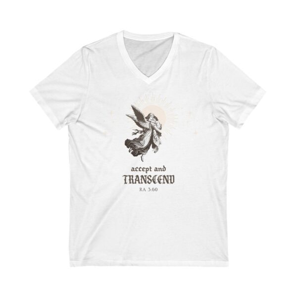 Accept & Transcend Ra:360 White Tee