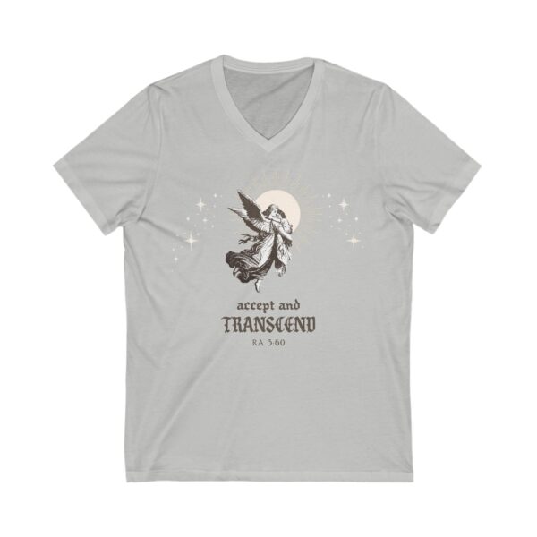 Accept & Transcend Ra 3:60 Grey Tee