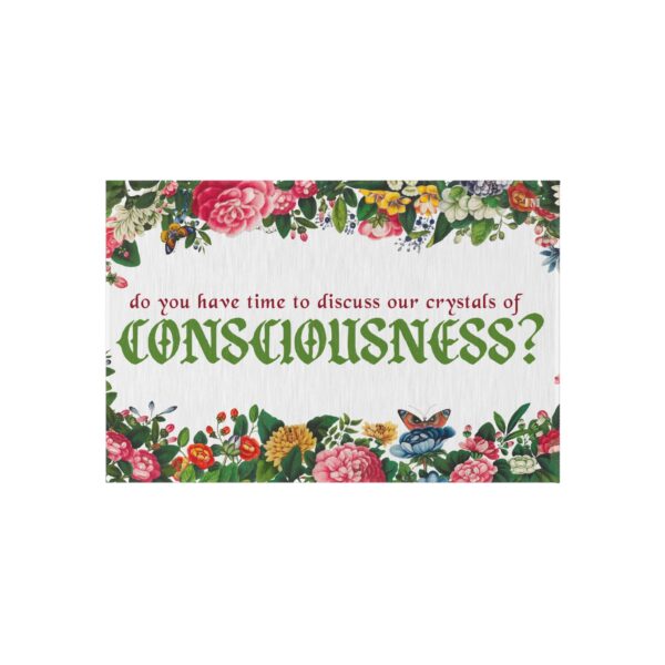 Crystals of Consciousness Outdoor Rug Mockup