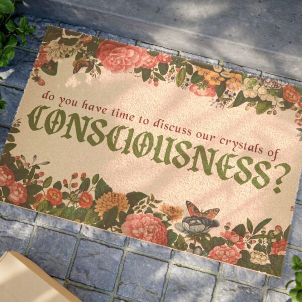 Crystals of Consciousness Doormat