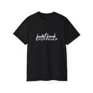 Fractal Friends Black Tee