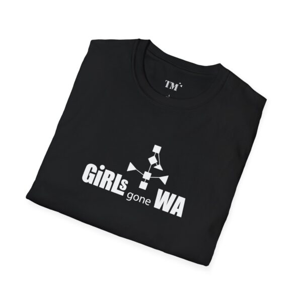 Black Folded Girls Gone Wa Tee