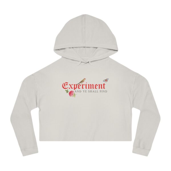 Experiment & Ye Shall Find Tan Crop Hoodie