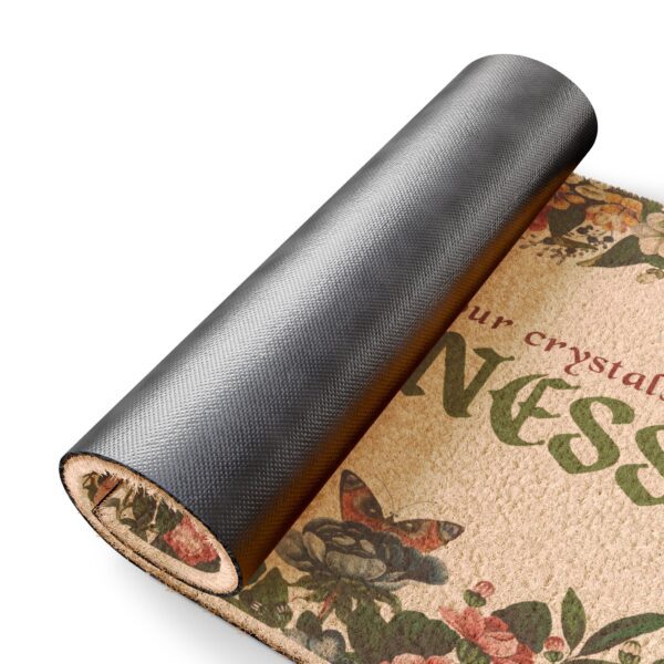 Crystals of Consciousness Doormat Rolled