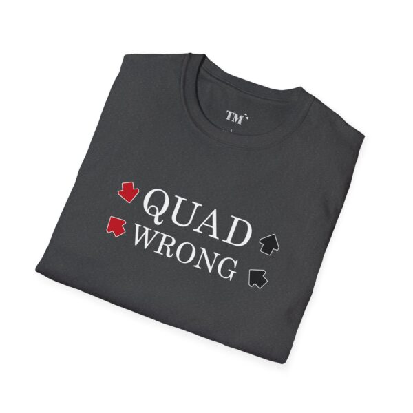 Quad Wrong Soft Tee Grey