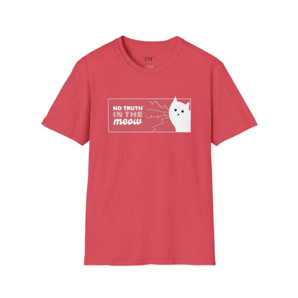 No Truth In The Meow Heather Red