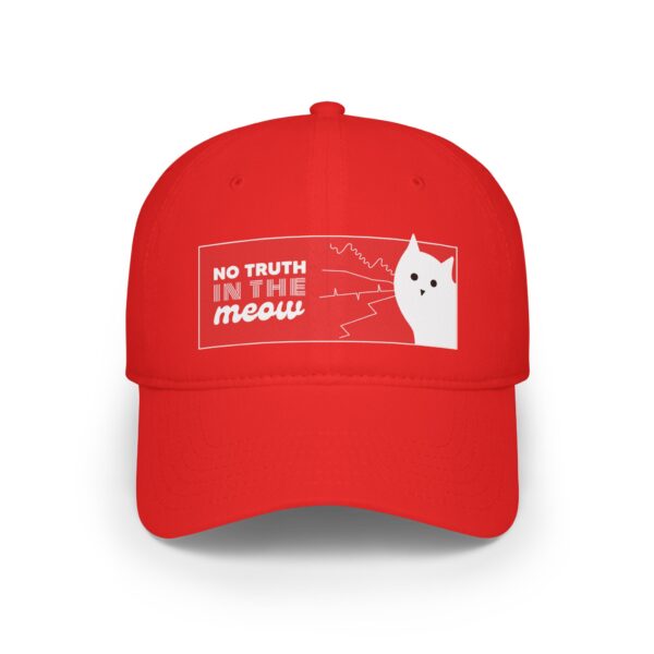 No Truth In The Meow Red Hat