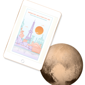 Where You Are Is Who You Are Human Design AstroCartography PDF IPad with Planet Pluto